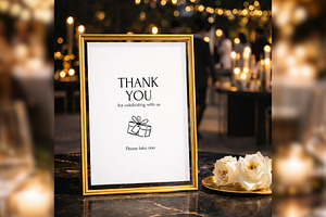 Luxury Wedding Favors Canva bd004, a Card Template by TyphoonStudio