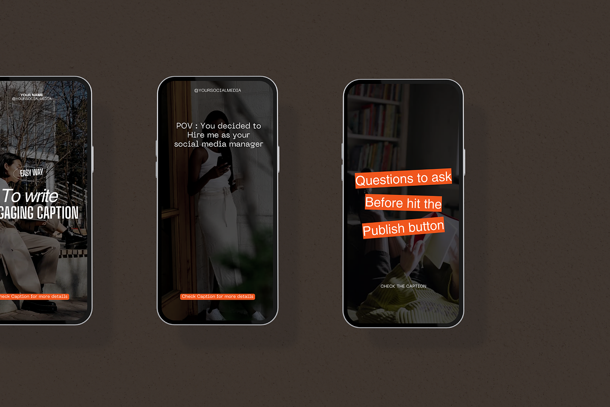 Black & Orange - Instagram Reel, a Social Media Template by My Template Studio (Photo 12 of 13)