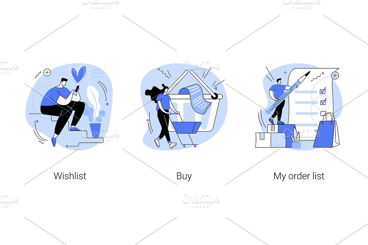 Online shopping abstract concept, an Illustration by Visual Generation