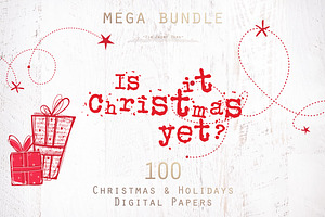 70% OFF Christmas Patterns Bundle