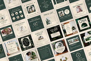 120 Houseplant Instagram Template