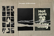 Torn Paper Bundle 85 PNG, PSD, an Object Graphic by Marie T (Thumbnail 6 of 13)