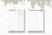 Printable Planners BUNDLE 2020, a Stationery Template by Suphansa (Thumbnail 12 of 17)