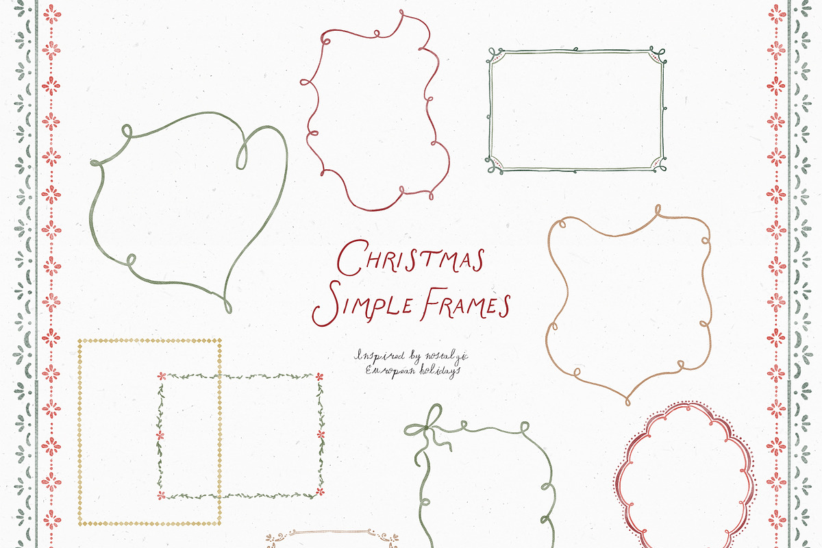Childhood Noël Christmas Clipart, a Decorative Illustration by Muse Artist (Photo 7 of 27)
