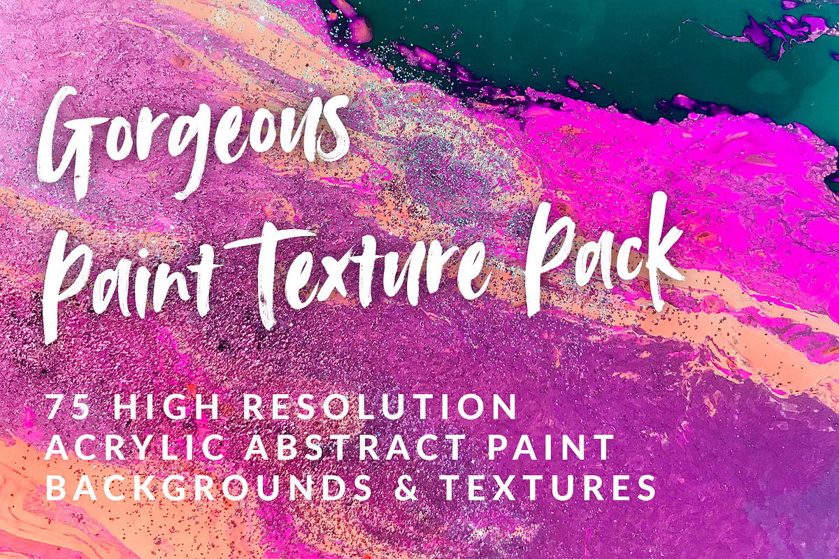 Gorgeous Paint Texture Pack, a Texture Graphic by PlayWithTheWorld