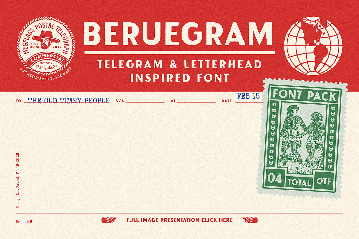 Beruegram, a Sans Serif Font by Megflags (Photo 1 of 9)