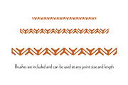 Hand Drawn Stitched Border Patterns, a Pattern Graphic by Melissa Held Designs (Thumbnail 4 of 5)