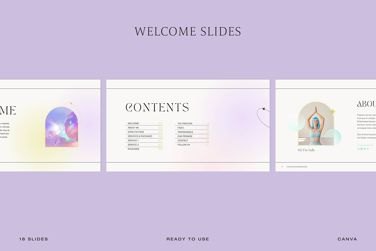 Holistic Services & Pricing Guide, a Presentation Template by Cuoco (Photo 4 of 12)