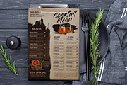 Cocktails Menu, a Flyer Template by imadeDesign (Thumbnail 2 of 3)