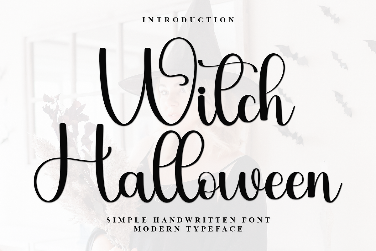 Witch Halloween, a Handwritten Font by InermediaSTUDIO (Photo 1 of 7)