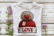 Valentine s Love Hat Clipart, an Illustration by Sublimation Artist (Thumbnail 6 of 6)
