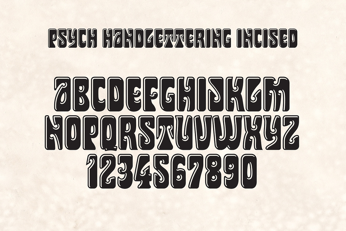 Psych Handlettering Font preview 8