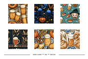 Oktoberfest Retro Art Style Designs, a Pattern Graphic by karenfoleyphoto (Thumbnail 4 of 8)
