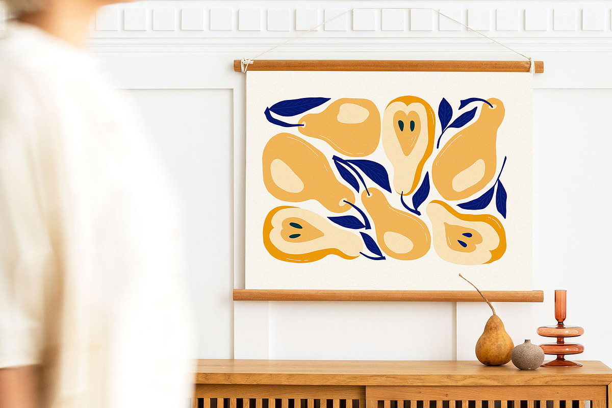 Modern Fruits | Wall Art Creator, an Object Graphic by Leleka.Store (Photo 14 of 18)