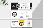 Creative Email Signature Layout, an Email Template by MightyDesign (Thumbnail 2 of 6)
