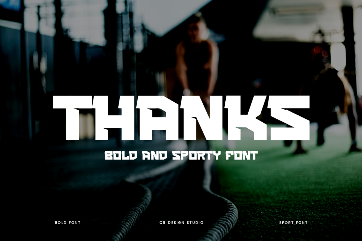Esport Woglen - Sporty Font, a Sans Serif Font by QR Design Studio (Photo 9 of 9)