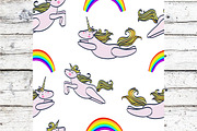 Unicorn set, a Pattern Graphic by Vavavka (Thumbnail 11 of 14)