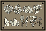 Halloween set, an Object Illustration by heyXeni (Thumbnail 5 of 12)