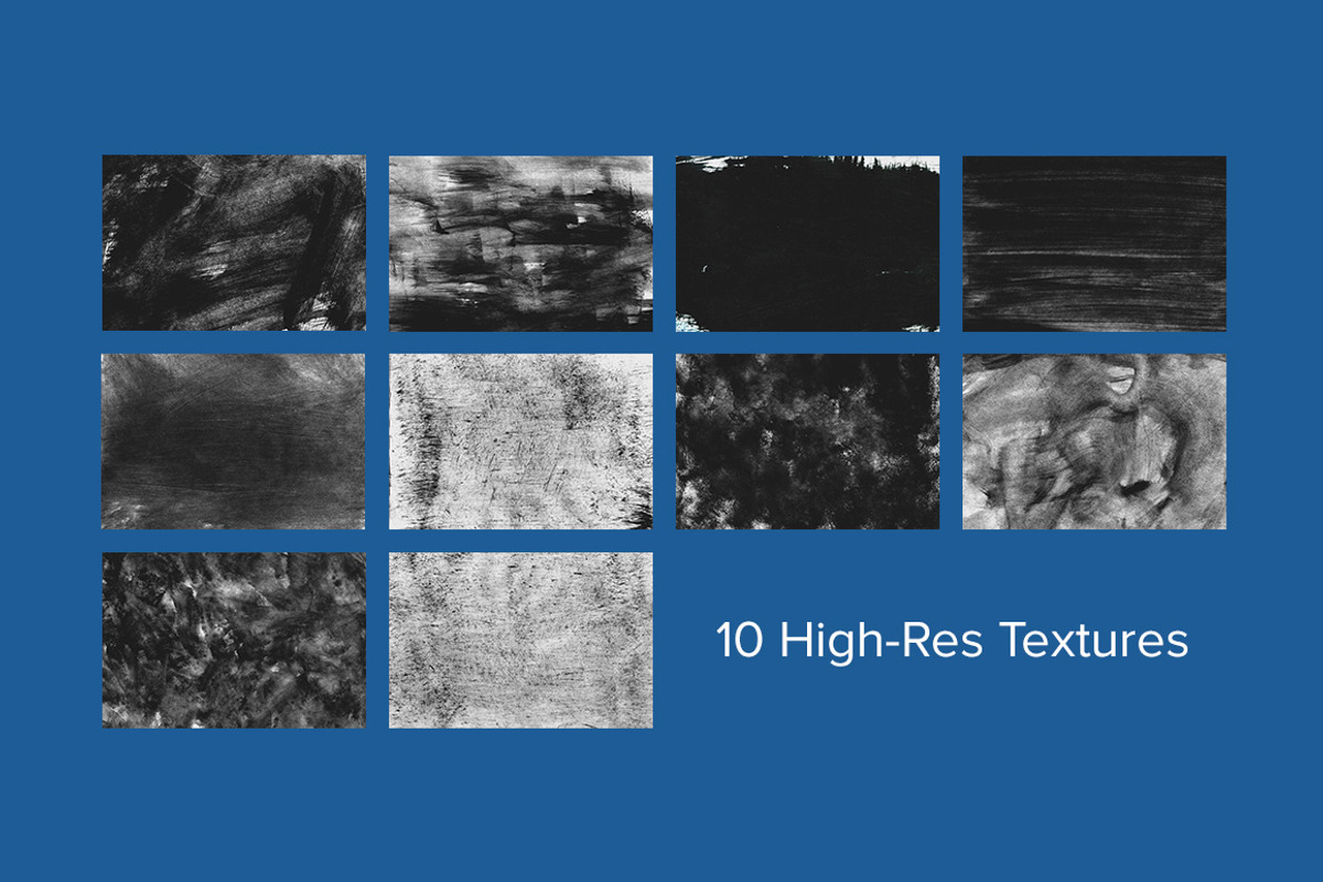 10 Grunge Paint Overlays preview 2