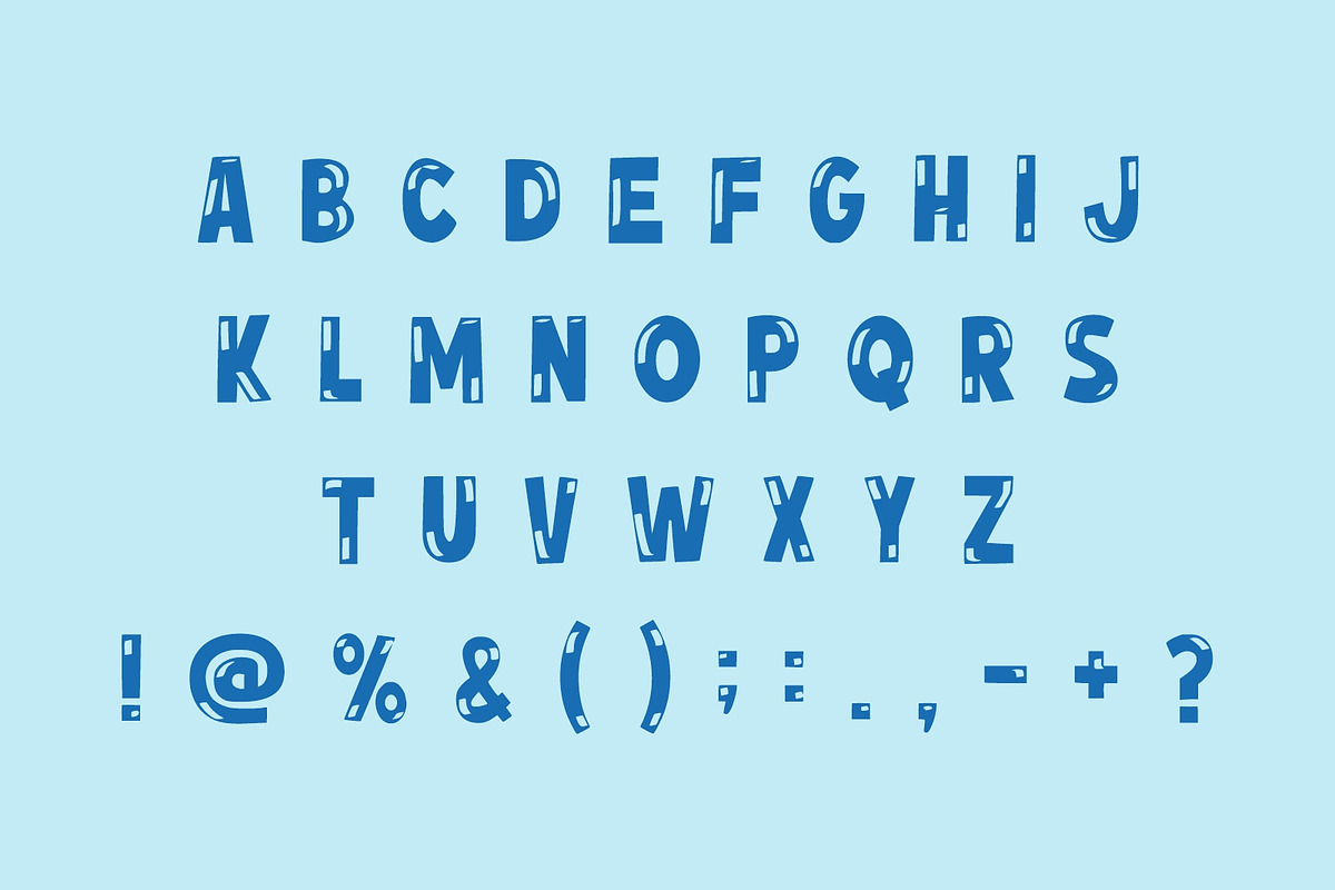 Comic Colorful, a Font by Limited.studio (Photo 3 of 5)