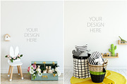 Kids Frames & Wall Mockup Bundle - 5, a Print Template by Yuri-U (Thumbnail 27 of 32)