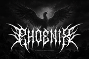 Razorth | Black Metal Font, a Blackletter Font by Denustudios (Thumbnail 3 of 12)