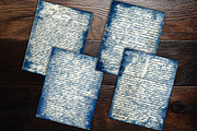 Blue Letter Manuscripts Scrapbooks, a Background Graphic by V Design Creator (Thumbnail 8 of 12)