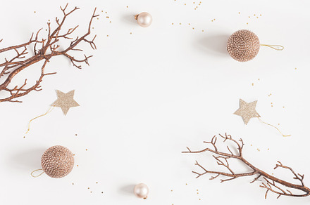 Christmas composition stock photo containing christmas and xmas, a Holiday Photo by Flaffy