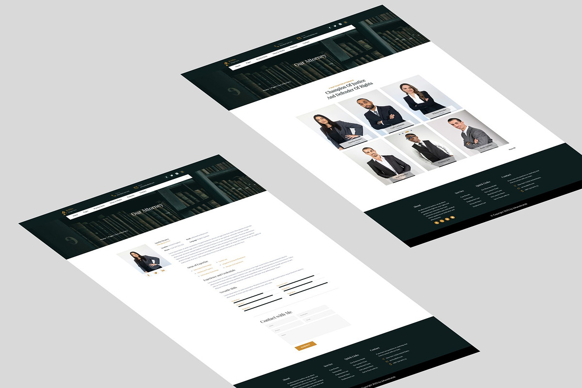 LegiStyle - Full Figma Website, a Websites & App Template by ZoomDrive (Photo 5 of 9)