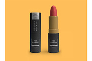 Lipstick Cosmetic Mockup Template, a Packaging Mockup by DesignRushMarket (Thumbnail 5 of 11)