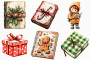 Christmas Planner Clipart, an Illustration by Craft Nest (Thumbnail 4 of 6)