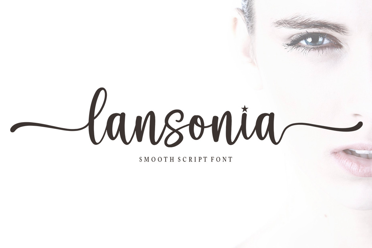 Lansonia, a Script Font by Bosstype Studio (Photo 1 of 8)