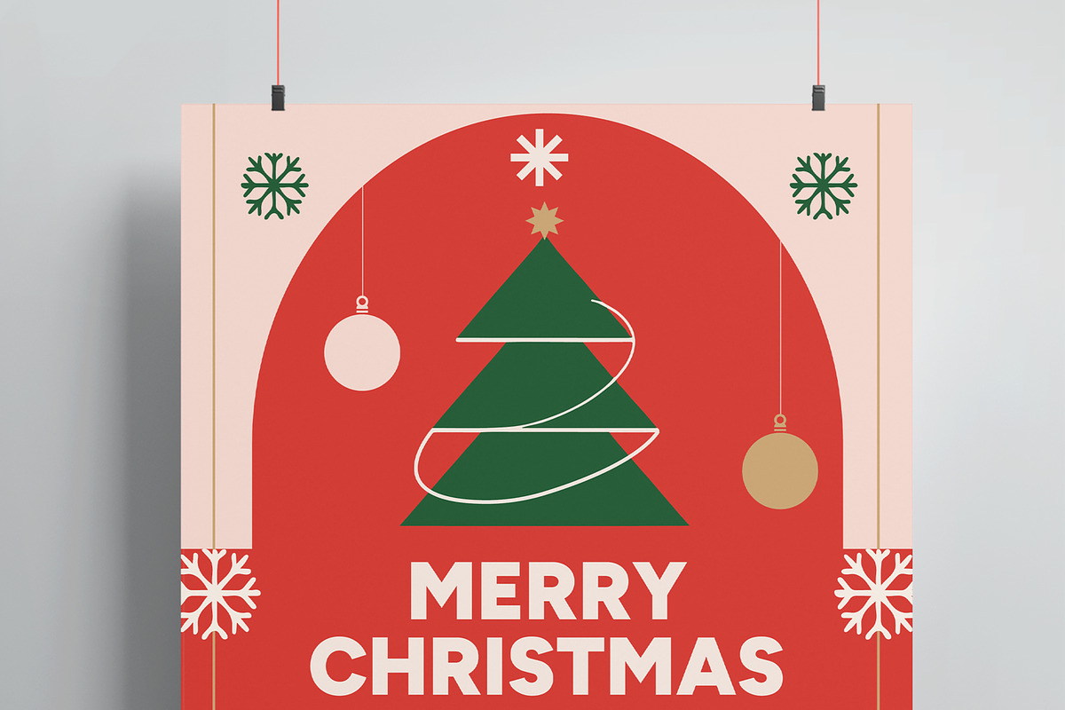 Christmas Flyer Template preview 2