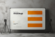 Banner and Press Wall Mockup, an Advertising Mockup by dpi (Thumbnail 10 of 13)