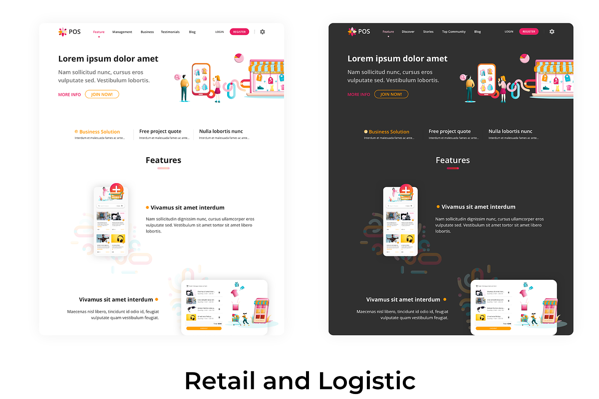 Nirwana HTML Landing Page Collection, a HTML Template by UInstrument (Photo 12 of 19)