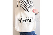 F169 Tote Bag Mock up, a Product Mockup by UpStyled (Thumbnail 3 of 3)