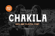 Chakila - Chalk Font, a Sans Serif Font by QR Design Studio (Thumbnail 1 of 5)