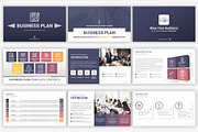 Business Plan PowerPoint Template, a Presentation Template by SlideOne (Thumbnail 5 of 26)