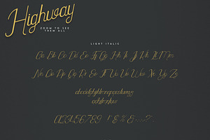 Highway Contraband - Font Duo More