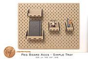 Pegboard Accessories Set Bundle 01, a Design Template by StanleyTirtoutomo (Thumbnail 2 of 16)