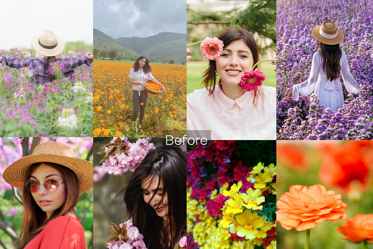 12 Vibrant Spring Lightroom Presets, a Preset Add-On by RamsaGraphi (Photo 2 of 10)