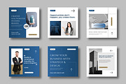 Corporate Business Social Media Post, a Social Media Template by MightyDesign (Thumbnail 1 of 8)