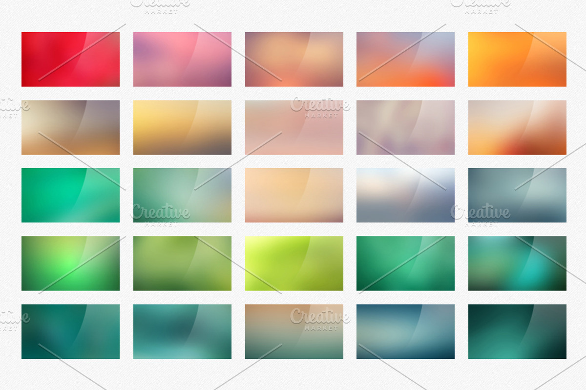 75 Blurred Backgrounds Collection preview 2