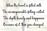 Butterfly, a Handwritten Font by InermediaSTUDIO (Thumbnail 6 of 7)