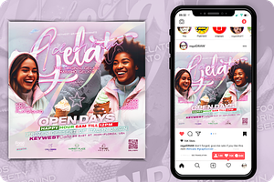 Gelato Flyer, a Flyer Template by regalDRAW