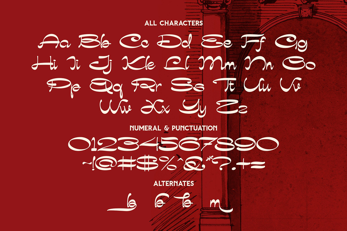 Mabela - Reverse Script, a Script Font by ErgibiStudio (Photo 9 of 9)