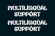 Ganxy - Retro Display Font, a Sans Serif Font by QR Design Studio (Thumbnail 8 of 12)