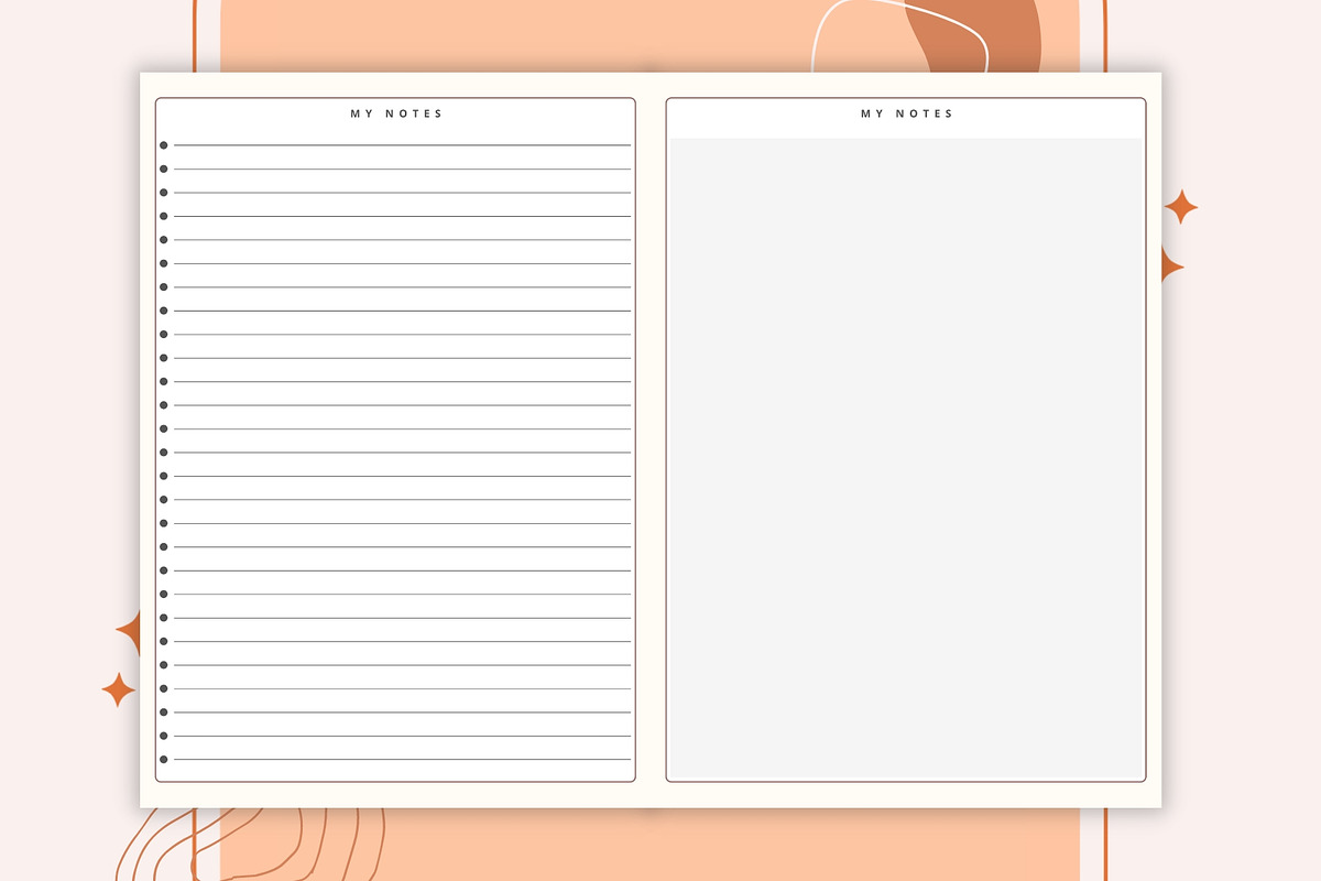 Digital Notes Templates | Goodnotes, a Stationery Template by CreativeBundlex (Photo 9 of 10)