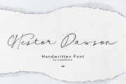 Hestor Dawson - Handwritten Font, a Handwritten Font by madeDeduk (Thumbnail 1 of 10)