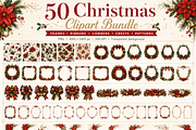 50 Christmas frames borders ribbons, a Decorative Illustration by HeavensStar (Thumbnail 8 of 8)